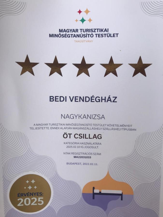 דירות נג'קניז'ה Bedi Vendeghaz מראה חיצוני תמונה